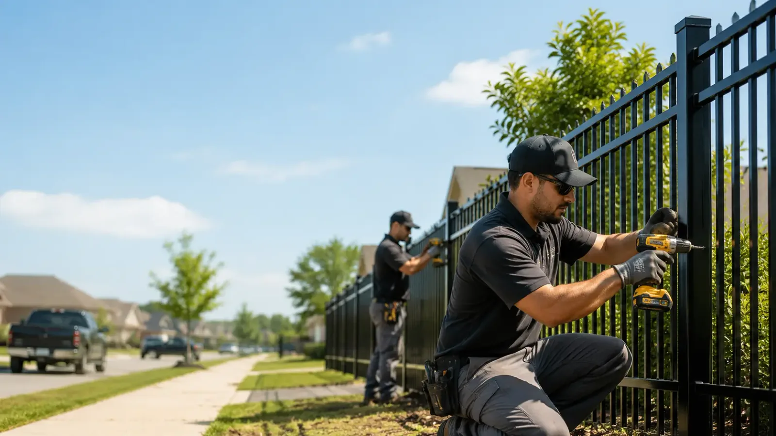Metal Fence Installation in Warren, IN